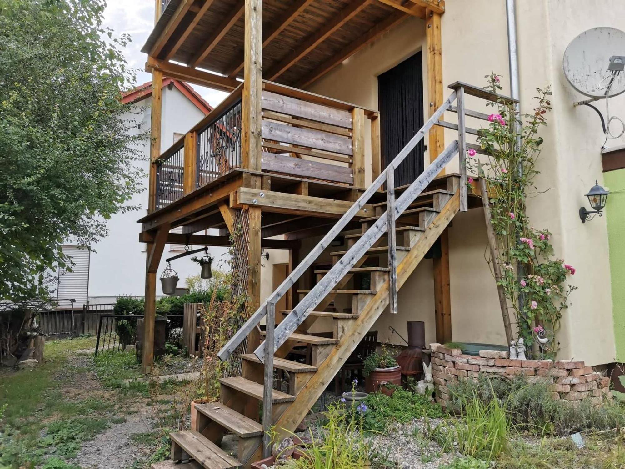 Ferienwohnung Im VitalArt Naturgarten Zweibrücken Exterior foto