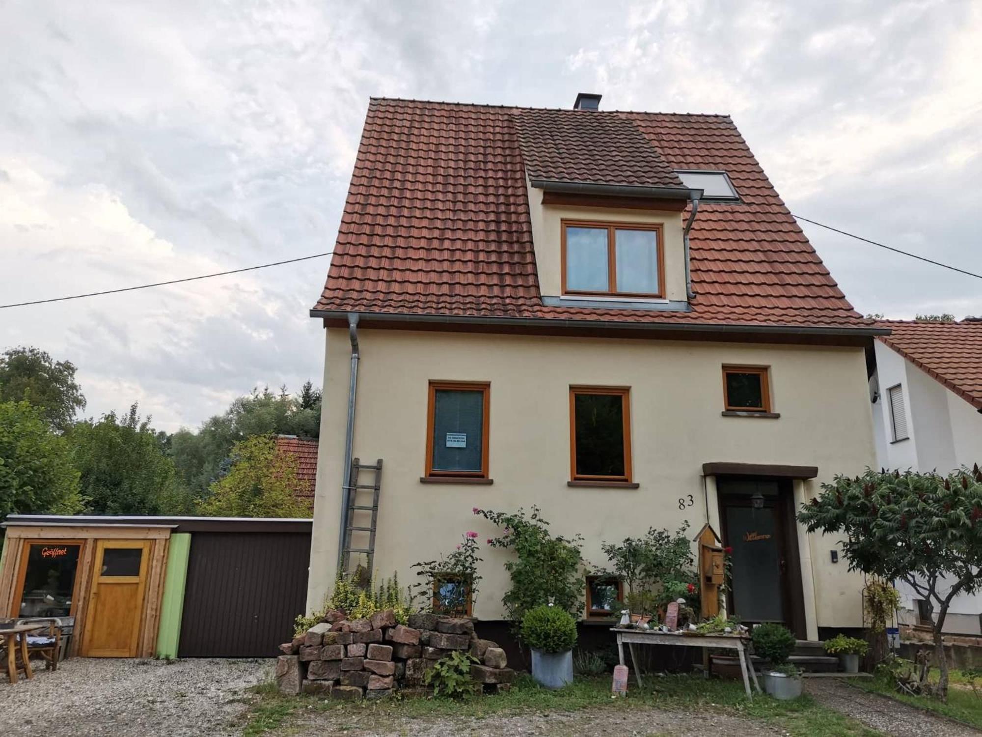 Ferienwohnung Im VitalArt Naturgarten Zweibrücken Exterior foto