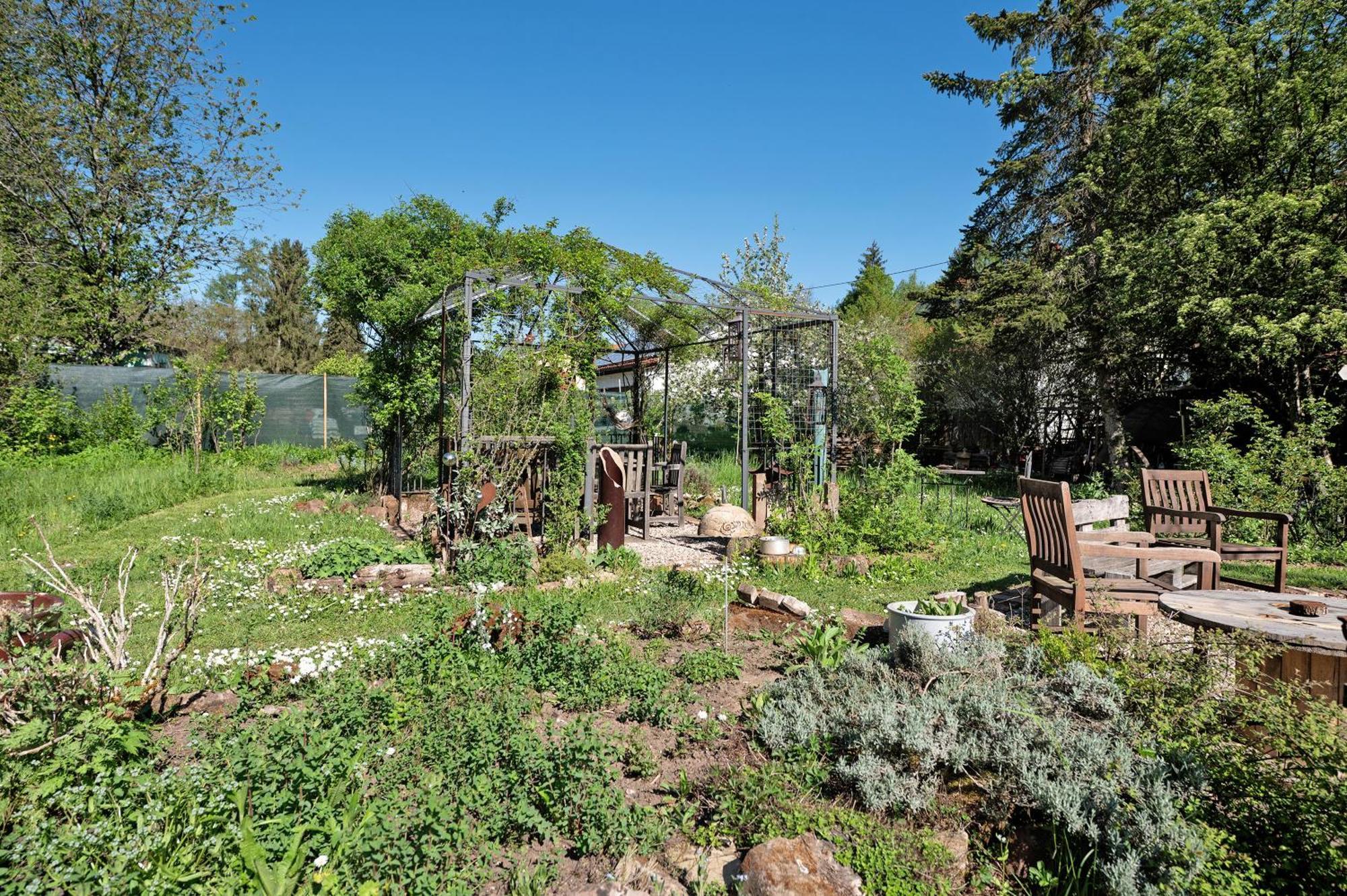 Ferienwohnung Im VitalArt Naturgarten Zweibrücken Exterior foto